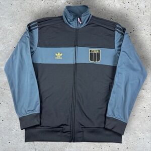 Adidas Italy Italia‎ Soccer Track Jacket Size Medium Originals Football #7
